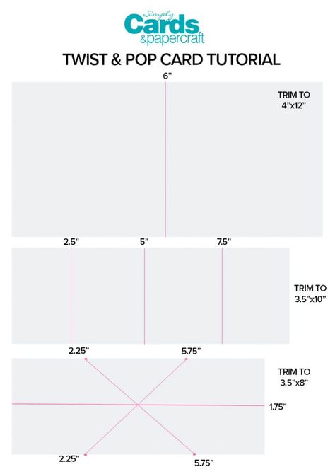 Twist & Pop Card Video Tutorial Pop Up Mechanism, Kinetic Cards, Twist Pop, Cards Tutorial, Pop Up Card Templates, Fancy Fold Card Tutorials, Card Making Templates, Pop Up Box Cards, Interactive Cards
