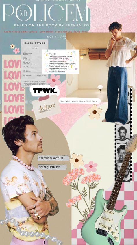 #harrystyles #harryshouse Shuffles Harry Styles, Gina Mckee, Harry Wallpaper, Good Night To You, Style Lyrics, Harry Styles Cute, Boys With Curly Hair, Harry Styles Wallpaper, One Direction Harry