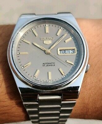 Vintage Seiko 5 Automatic Movement No.7009 Japan Made Men's Watch  Approx.  C $60.86Free Shipping  US $46.00  27 bids Seiko 5 Automatic Vintage, Seiko Vintage, Seiko 5 Automatic, Seiko 5, Seiko Watches, Men's Watch, Rolex Watches, Japan, Quick Saves