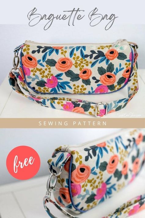 Small Purse Patterns To Sew, Fabric Handbags Patterns Free Sewing, Free Handbag Sewing Patterns, Small Cross Body Bag Pattern Free, Free Messenger Bag Sewing Pattern, Free Bag Sewing Patterns, Small Bag Patterns To Sew, Shoulder Bag Patterns To Sew, Purse Pattern Sewing