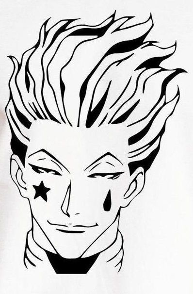 Hxh Lineart, Colorless Drawing, Hisoka Sketch, Hisoka Drawing, Hunter X Hunter Drawing, Patch Ideas Diy, Hisoka Tattoo, Diy Relationship Gifts, Hxh Hisoka