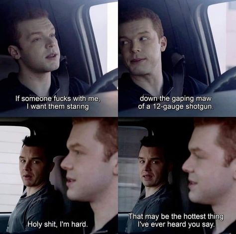 Frank Shameless, Mickey Shameless, Ian Mickey, Shameless Memes, Shameless Quotes, Tumblr Writing, Shameless Scenes, Shameless Mickey And Ian, Shameless Characters