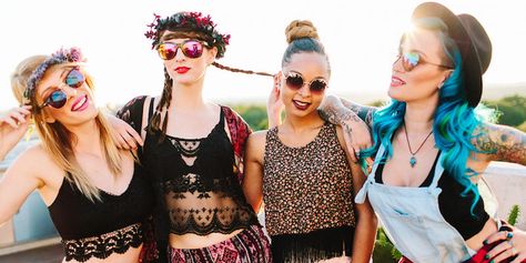 These Women Threw The Ultimate Coachella-Themed Bachelorette Party