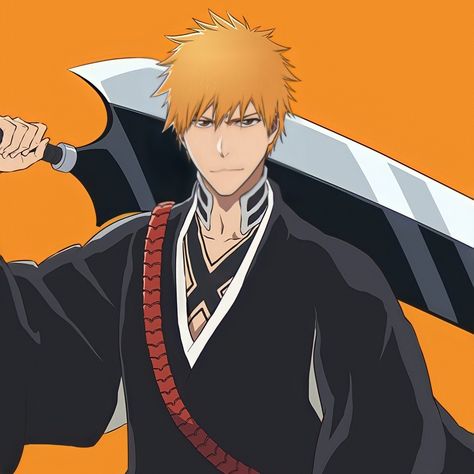 Ichigo Zanpakuto, Cloud Ff7, Money Pics, Future Drawing, Anime Ichigo, Ichigo Manga, Kubo Tite, Bleach Ichigo, Bleach Anime Ichigo