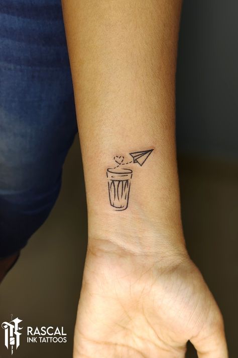 #chaicuptattoo #traveltattoo #chaillover #chailovertattoos #bangaloretattoostudip #besttattooshopinbangalore #besttattoostudipinbangalore #rascainktattoos #rascalinktattoostudio Chai Tattoo, Cup Of Tea Tattoo, Chai Cup, Tea Tattoo, Cup Tattoo, Tattoos Inspiration, Tattoos For Lovers, Travel Tattoo, Inspirational Tattoos