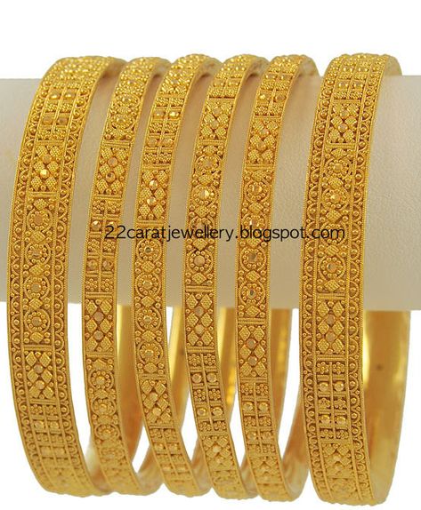 22 Carat Gold Bangles Gold Bangles Set, Meena Jewellery, Gold Bangles Indian, Gold Jewels Design, Antique Necklaces Design, Gold Bangles For Women, New Gold Jewellery Designs, Gold Earrings Models, Gold Bangle Set