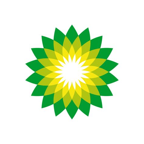 BP (British Petroleum) — Designer: Cynthia Murnane, Todd True, Frank Mueller, Michele Berry,  Cameron Imani, Ivan Thelin, Ladd Woodland, Maria Wenzel; Firm: Landor Associates, USA; Year: 1999 British Petroleum, Bp Logo, Intermediate Colors, Trademark Logo, Famous Logos, Oil Company, Abstract Logo, Emergency Response, Logo Mark