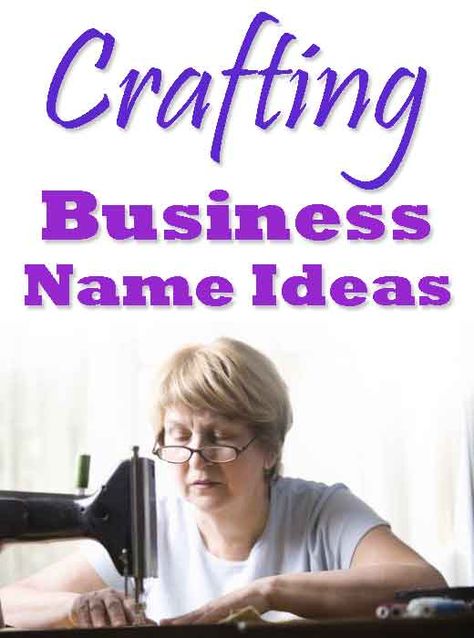 Creative Craft Business Name Ideas.  Choosing a good name for your crafting business. Sublimation Business Name Ideas, Craft Page Name Ideas For Instagram, Craft Page Name Ideas, Crafty Business Names Ideas, Clay Business Name Ideas, Craft Store Names Ideas, Crochet Page Name Ideas, Cute Business Names For Crafts, Handmade Business Names