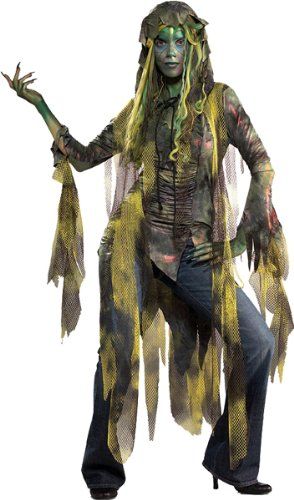 Sea Witch Costume, Swamp Queen, Sea Costume, Zombie Prom, Swamp Creature, Ghillie Suit, Monster Costumes, Witch Costumes, Scary Costumes