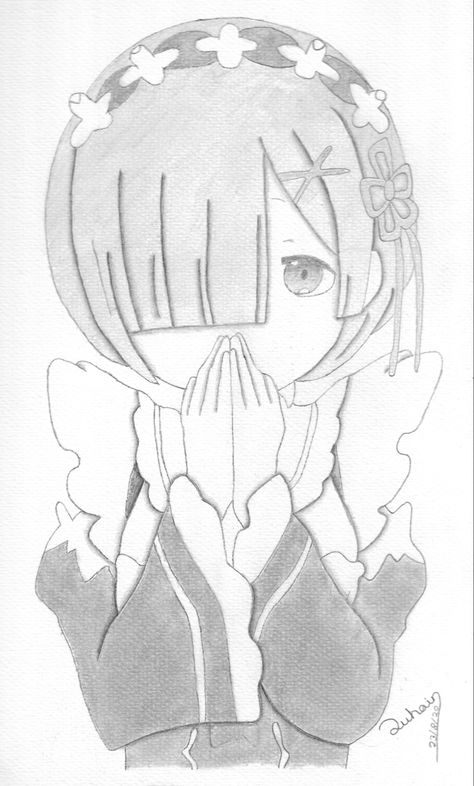 Rem Drawing, Pencil Drawing Images, Indie Drawings, Manga Naruto, Desktop Wallpaper Art, Art Drawings Sketches Creative, Star Butterfly, Anime Drawings Tutorials, Cyberpunk 2077