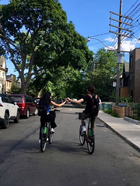 Cycling Date Aesthetic, Biking Together Couple, Biking Couple Aesthetic, Bike Date Aesthetic, Cycling Couple Aesthetic, Couple Bike Aesthetic, Bike Couple Aesthetic, Bike Riding Couple, Biking Date