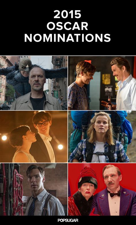 Full List of 2015 Oscar Nominations Best Of Netflix, Oscar Nominated Movies, Oscar Awards, Oscar Nominations, Netflix Recommendations, Oscars 2015, Oscar Night, Award Ideas, Oscar Award