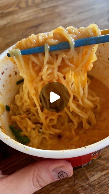 James Park | 제임쓰🇰🇷 on Instagram: "My new favorite hack 🔥  I always love adding cheese to my spicy ramen, but brie cheese takes it to the next level ✨  The nice tang from brie cheese works so well with the spicy flavors, and it melts into the broth while coating the noodles beautifully ❤️‍🔥  HIGHLY recommend it!!  #instantnoodles #briecheese #easyrecipes #신라면" Spicy Ramen, Brie Cheese, Instant Noodles, Brie, Broth, Food Hacks, Next Level, Ramen, Noodles