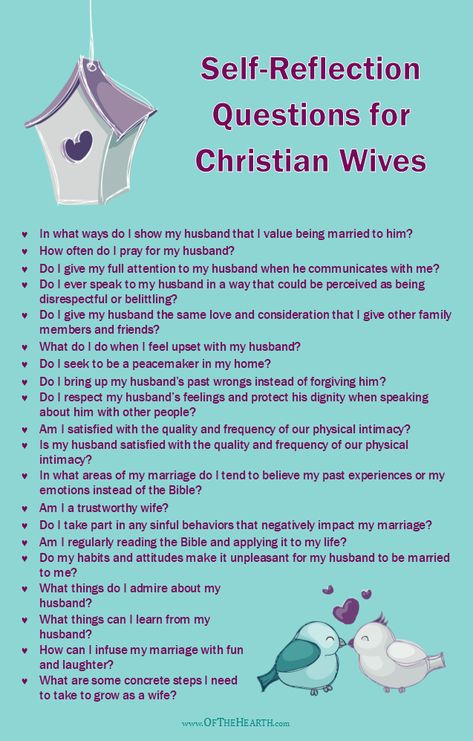 Couple Reflection Questions, Parenting Therapy, Wife Duties, Christian Questions, Ideal Relationship, Christ Centered Marriage, Marriage Therapy, Biblical Marriage, Marriage Help