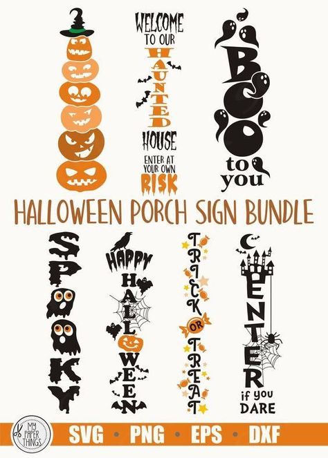 Halloween Porch sign svg bundle Halloween fonts #halloweenfonts fonts #fonts font #font 7.392 Halloween Sign Cricut, Porch Halloween Signs, Fall Porch Signs Svg, Vertical Halloween Signs, Halloween Porch Boards, Circuit Halloween Projects, Cricut Halloween Decor, Halloween Signs Wooden Porch, Front Porch Signs Wooden