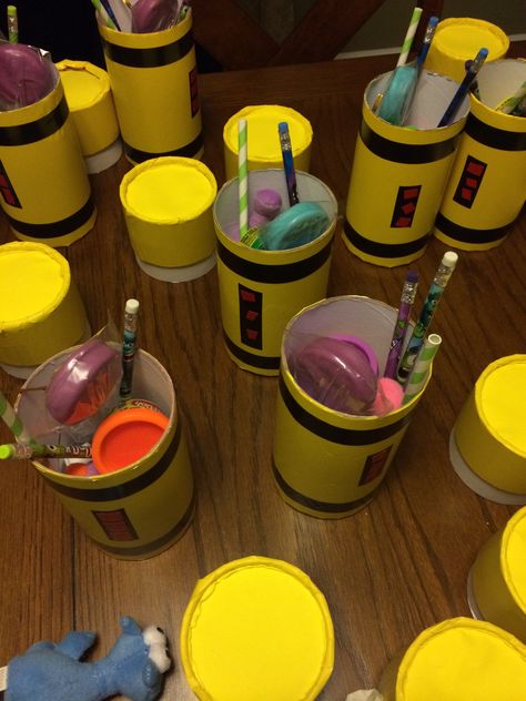 Monster Inc Bday Party, Our Boo Is Turning Two Monsters Inc, Monsters Inc Party Favors, Monsters Inc Birthday Party Ideas 3rd, Boo Monsters Inc Party Ideas, Monster Inc Party Ideas, Scream Canister, Monsters Inc Birthday Party Ideas, Monsters Inc Decorations