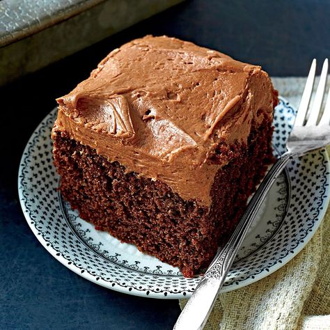 45 Cake Recipes From Scratch | MyRecipes Mayonnaise Cake, Recipes Southern, Chocolate Mayonnaise Cake, Chocolate Cream Cheese Frosting, Recipes Holiday, Nutella Brownies, Cake With Cream Cheese Frosting, Sheet Cake Recipes, Chocolate Cream Cheese