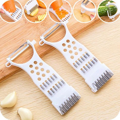 Kitchen Tools Gadgets Helper Vegetable Fruit Peeler Parer Julienne Cutter YK Specification: 100% brand new and high quality. Made of stainless steel material, durable for use Color: White Material: Stainless Steel Item Size: 15.5*5.5cm   Note: 1.Under the influence of light and the display, the color difference may decrease slightly. 2.Due to manual measurement, please allow size differences about 0-2cm. Thank you for your understanding. Package includes: 1 * Stainless Steel Peeler Garlic Grater, Fruit Peeler, Potato Peeler, Mandolin Slicer, Vegetable Slicer, Vegetable Tools, Kitchen Roll, Vegetable Peeler, Multi Tool