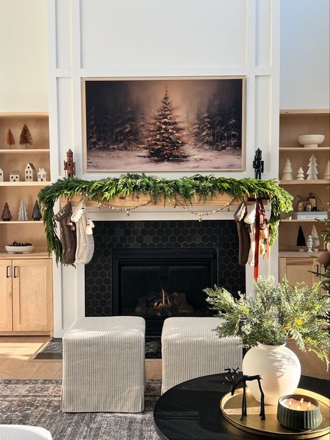 Tv above fireplace ideas