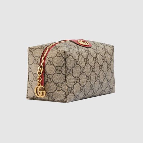 Gucci Ophidia GG cosmetic case beige #gucci #makeup #bag #sugarbaby #thedessert #glamour #classy #luxury #fashion #style #rich Affiliate Ad Gucci Pouch Bag, Gucci Makeup, Gucci Store, Gucci Gifts, Gucci Handbags, Small Accessories, Cosmetic Case, Pouch Bag, Michael Kors Monogram