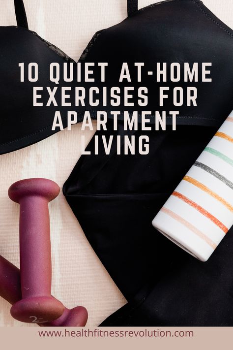 Apartment living has its perks but there is nothing worse than noisy neighbors early in the morning or late at night. If you want to be a good neighbor but enjoy at-home workouts, you may be torn between trying to workout silently without disturbing your neighbors or just skipping a workout all together. Although many high intensity at-home exercises include jumping and other loud movements, there are many quiet, no-jumping exercises you can do instead! Quiet Home Workout, Apartment Exercises Quiet Workout, Apartment Friendly Workout, Apartment Workout, Jumping Exercises, Quiet Workout, Noisy Neighbors, Late At Night, Early In The Morning