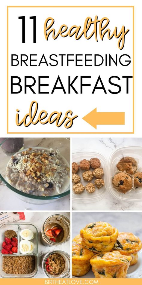 Working Mom Breakfast, Postpartum Protein Snacks, Oatmeal Recipes For Breastfeeding, High Protein Snacks Breastfeeding, Breakfast Ideas For Breastfeeding Moms, Breakfast For Nursing Moms, Lactation Breakfast Recipes, High Protein Meals For Breastfeeding, Healthy Snacks For Breastfeeding Moms