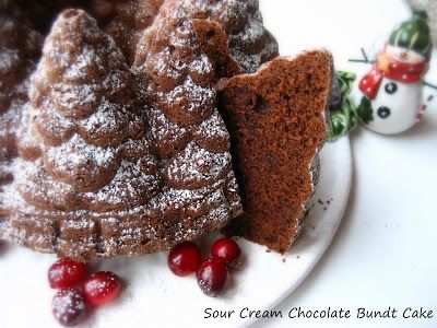 Home Cooking In Montana: Nordic Ware Christmas Tree Bundt Pan...Sour Cream Orange Chocolate Cake Christmas Bundt Cake Recipes, Nigella Christmas, Christmas Bundt Cake, Bundt Cake Recipes, Orange Chocolate Cake, Cake Image, Orange Chocolate, Chocolate Bundt Cake, Bundt Cake Pan