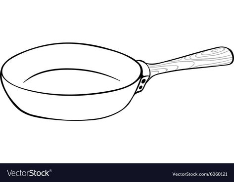 Frying Pan Illustration, Frying Pan Drawing, Pan Drawing, Pan Illustration, Utensils Drawing, Pan Images, Pineapple Drawing, Award Ribbons, Infographic Inspiration