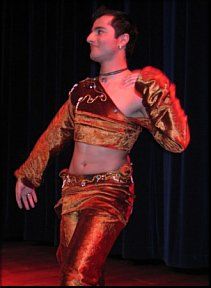 Fire Dancer Outfit Male, Arabian Male Clothes, Male Belly Dancer Outfits, Belly Dancer Aesthetic Male, Arab Dancer Costume, Arabian Dance Costume, Male Belly Dancer, Peach Character, Belly Dancer Outfits