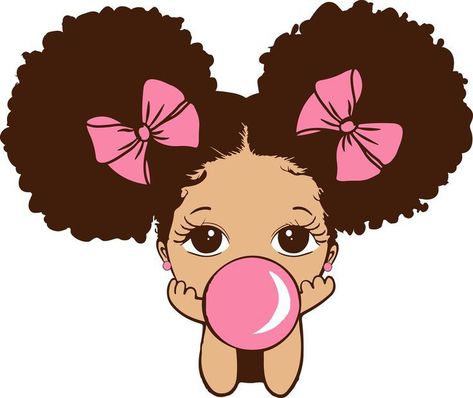 Princess Svg, Butterfly Art Painting, Afro Puff, Canvas Painting Designs, Digi Stamp, Black Cartoon, Magic Art, Baby Art