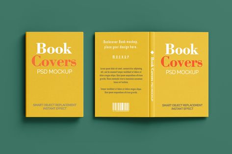 Book Cover Mockup Free, Opened Book, Back Cover Design, School Book Covers, Book Cover Mockup, Book Mockup, Free Front, Book Cover Template, Mockups Free