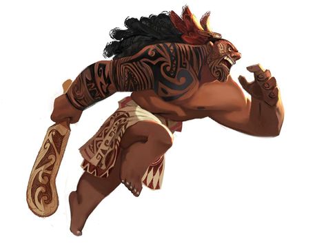 Polynesian Art, Maori Art, Male Character, Skyfall, Cartoon Character Design, Character Design References, Design Reference, Design Challenges, Fantasy Character Design