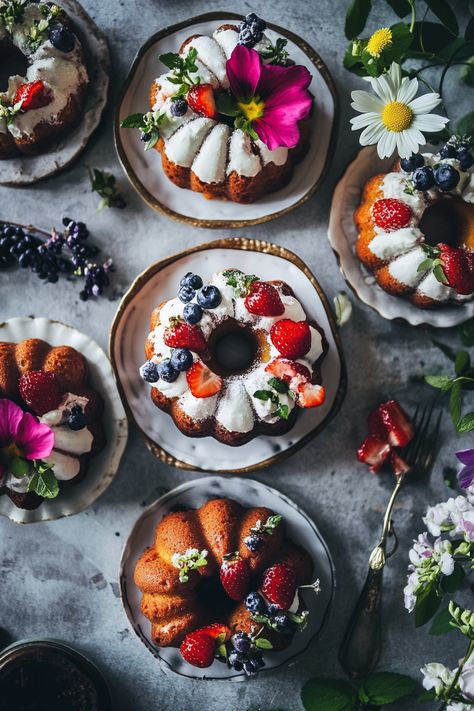 Mini bundt cakes are versatile and can be customized for any occasion. Find 25 mini bundt cake recipes for birthdays, holidays, or a casual afternoon snack. Enjoy classic flavors like chocolate and vanilla, or explore seasonal favorites like pumpkin spice and cranberry. Bundt Cake Recipes Mini, Mini Bundt Cakes Packaging, Mini Bundt Cake Recipes, Mini Bundt Cakes Recipes, Bundt Cake Recipes, Mini Bundt, Mini Bundt Cakes, Frosting Tips, Bundt Cake Pan