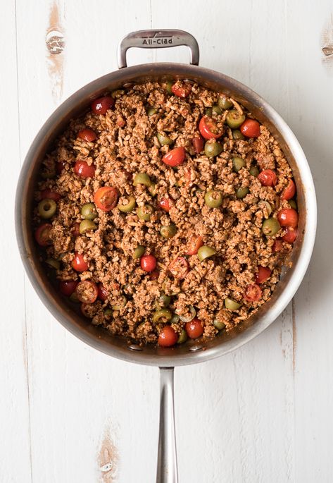 Easy Picadillo – Life is but a Dish Easy Picadillo, Picadillo Recipe, Beef Ground, Quick Side Dishes, Dish Ideas, Paleo Beef, Homemade Seasonings, Taco Meat, Ground Meat