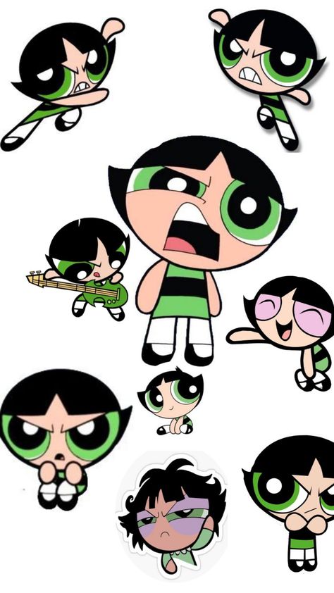 buttercup power puff girl Buttercup Drawing Powerpuff, Buttercup Powerpuff Tattoo Ideas, Buttercup Wallpaper Iphone, Powerpuff Girls Aesthetic Buttercup, Buttercup Powerpuff Girls Aesthetic, Buttercup Tattoo Powerpuff, Buttercup Drawing, Powerpuff Buttercup, Buttercup Wallpaper