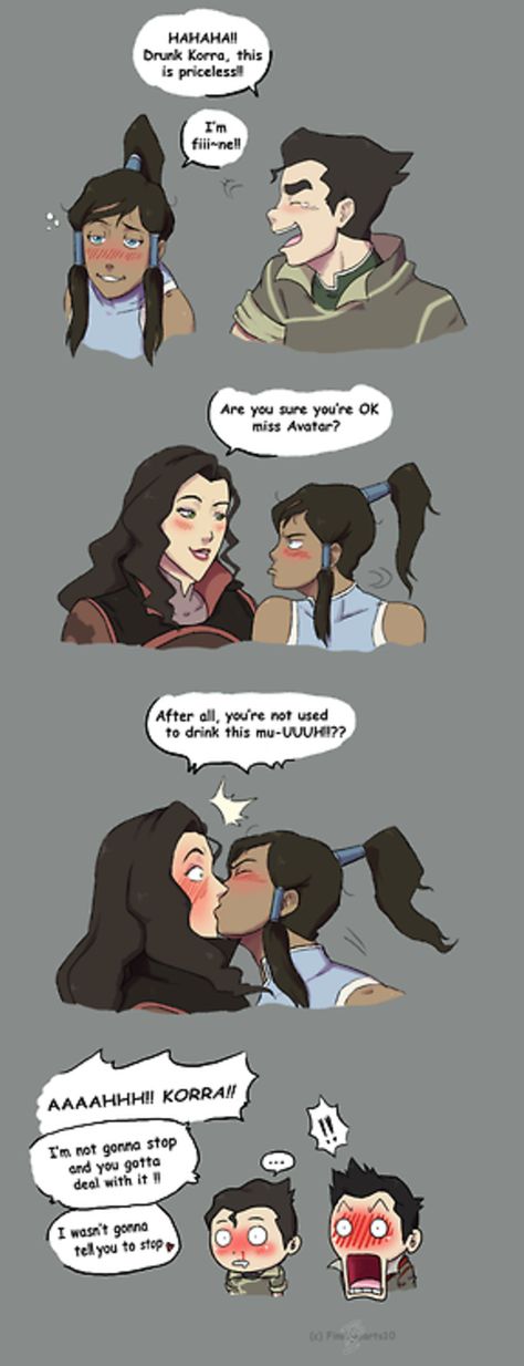 Korra Comic, Yuri Comics, Avatar The Last Airbender Funny, Dibujos Percy Jackson, Avatar Funny, Avatar Series, Korra Avatar, The Last Avatar, The Legend Of Korra