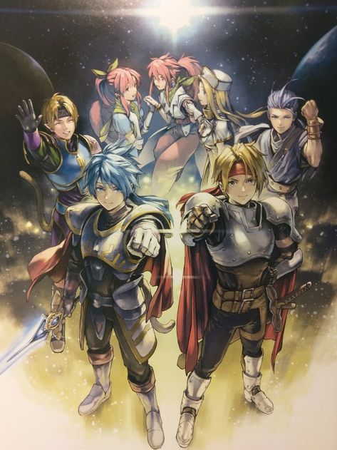 Tales Of Phantasia, Wolf Team, Pixel Animation, Star Ocean, Tales Series, Character References, Illustration Inspiration, Art References, Character Art