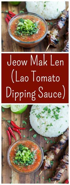 Loas Food, Lao Recipes, Tomato Dipping Sauce, Hmong Food, Lao Food, Laos Food, Dipping Sauces Recipes, Asian Sauce, Asian Inspired Recipes