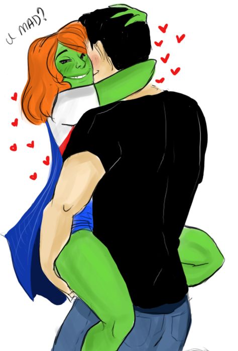 M'gann and Conner Superboy And Miss Martian, Dc Aesthetic, Zatanna Dc Comics, Young Justice League, Dc Couples, Miss Martian, Pokemon Alola, Dc Icons, Dc Super Hero Girls