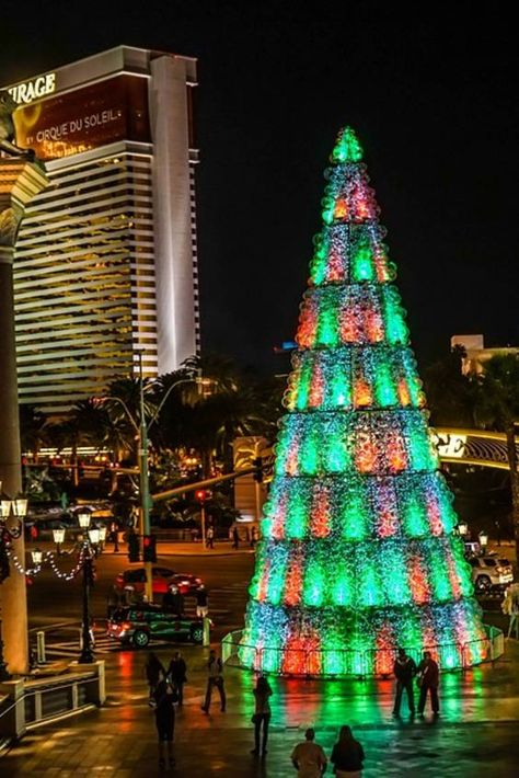 Check out "Christmas Season" in Las Vegas Vegas At Christmas, Dream Holiday Destinations, Christmas In Vegas, Vegas In December, Las Vegas In December, Christmas In Las Vegas, Las Vegas December, Travel Destinations In The Us, Vegas Christmas