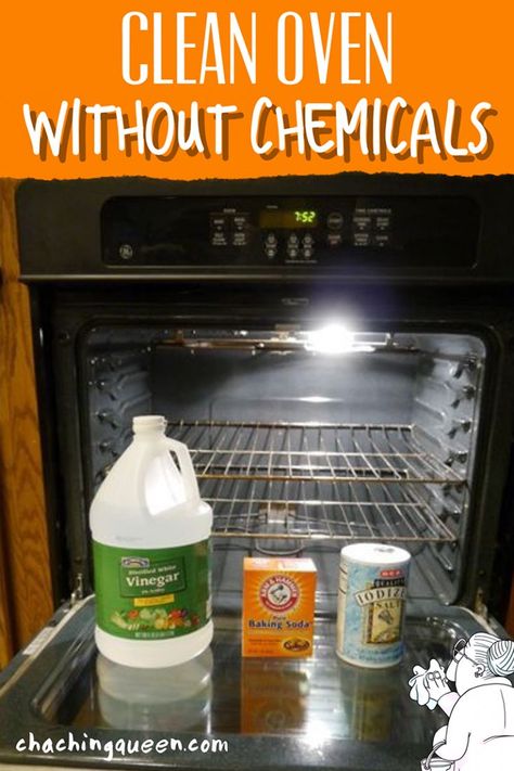 Clean Oven With Vinegar, Cleaning Oven, Homemade Toilet Cleaner, Clean Baking Pans, Cleaning Painted Walls, Oven Cleaner, Glass Cooktop, Deep Cleaning Tips, Oven Cleaning