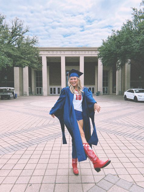 volleyball jersey. Cap and gown. Cowboy boots Volleyball Jersey, Volleyball Jerseys, Girl Cowboy Boots, Graduation Picture, Student Athlete, Cap And Gown, Grad Photos, Graduation Pictures, Horse Girl