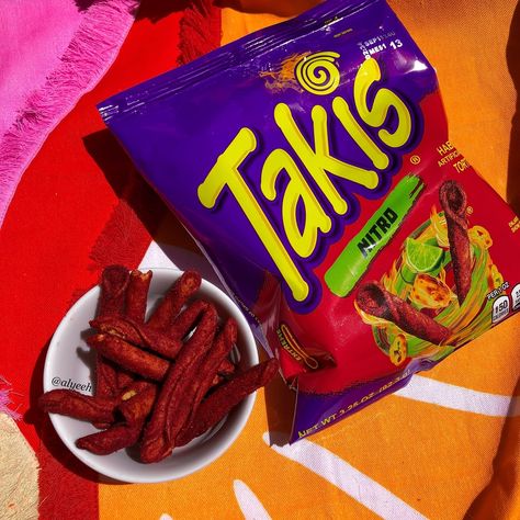 ❤️😋💜 @takisusa has a different flavor and level of heat to satisfy every palate, and I got to try out two different flavors, the Nitro Habanero & Lime rolled tortilla chips and Jalapeno Typhoon Kettlez, #complimentary from @influenster ! . ❤️ I’m not a big connoisseur of spicy snacks since my tolerance for heat isn’t very high, but I love lime flavored things, so the Nitro Habanero & Lime Takis had me intrigued. I’m also new to Takis in general, and found that I really like the texture and ha... Takis Powder, Takis Chips, Creation Station, Spicy Snacks, Green Powder, Beauty Review, Tortilla Chips, Baskets, Rolls