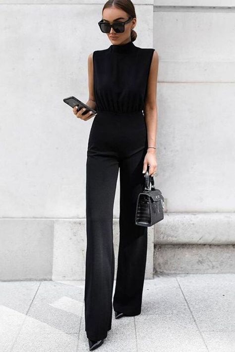 Thrifted Outfits, Jumpsuit Elegant, 2020 Fashion Trends, The Best Summer, Stylish Work Outfits, Looks Black, Modieuze Outfits, 2020 Fashion, Elegantes Outfit