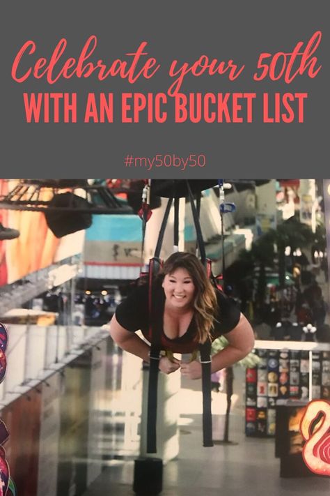 Adventure Birthday Party, 50 Years Birthday, My 50th Birthday, Bucket List Quotes, Party Bucket, 48 Birthday, Bucket List Vacations, Turning 50, New Things To Try