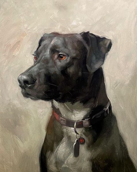 Jennifer Gennari, Dog Portraits Painting, Dog Portraits Art, Paintings Famous, Animal Portraits Art, Canine Art, A Level Art, Dog Drawing, To Wait