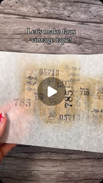 Aging Paper Diy, Stamp Collage Art, Vintage Tags Ideas Handmade, Vintage Diy Crafts, Ephemera Diy, Stamp Collage, Diy Crafts Vintage, Handmade Journals Diy, Scrapbook Embellishments Diy