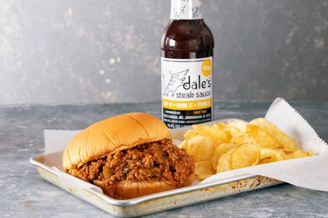 Dale's Sloppy Joes - Dales Seasoning Dales Seasoning, Steaks On The Grill, Chicken With Mustard, Bbq Sauce Ingredients, Mustard Bbq Sauce, Mustard Dip, Bunny Chow, Joe Recipe, Ground Sirloin