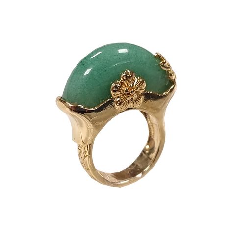 PRICES MAY VARY. Made in Korea. Jade Ring. Size adjustable. Hanbok Ring Jade Korea Traditional Accessory Woman Junior Natural Light Green Size Adjustable R007 Gold Jewelry Goals, Bracelets Aesthetic, Korea Traditional, Ancient Jewels, Clothing Board, Rings Aesthetic, Wax Carving, Big Rings, Dream Style