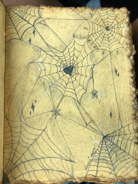 Spider Aesthetic Drawing, Spider Webb Drawings, Spooky Spider Drawing, How To Draw A Web, Cobwebs Aesthetic, How To Draw Spider Web, Bea Poster, Cobweb Art, Spider Webs Drawing